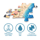 Sunlit Seaside Escape Jigsaw Puzzle 1000 Pieces