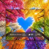 Rainbow Forest Jigsaw Puzzle 1000 Pieces