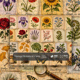 Vintage Botanical Cards Jigsaw Puzzle 1000 Pieces