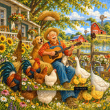 Farmyard Melody Jigsaw Puzzle 1000 Pieces