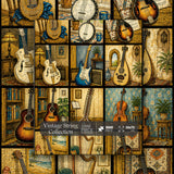 Vintage String Collection Jigsaw Puzzle 1000 Pieces