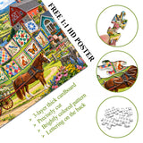 Quilt Farm Days Jigsaw Puzzle 1000 Pieces