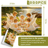 Cherubs' Picnic Jigsaw Puzzle 1000 Pieces