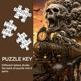 Skull Train Jigsaw Puzzle 1000 Pieces