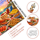 Sunset Seaside Feast Jigsaw Puzzle 1000 Pieces