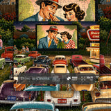 Drive-in Cinema Jigsaw Puzzle 1000 Pieces