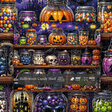 Halloween Candy Shelf Jigsaw Puzzle 1000 Pieces