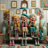 Granny Besties Jigsaw Puzzle 1000 Pieces