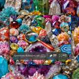 Gemstone Kaleidoscope Jigsaw Puzzle 1000 Pieces