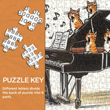 Cat Choir Jigsaw Puzzle 1000 Pieces