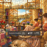 Autumn Reading Jigsaw Puzzle 1000 Pieces