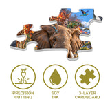 The Elephant Hero Jigsaw Puzzle 1000 Pieces