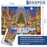 Christmas in the City Jigsaw Puzzle 1000 Pieces