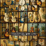 Vintage String Collection Jigsaw Puzzle 1000 Pieces