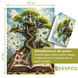 Book Page Treehouse Jigsaw Puzzle 1000 Pieces
