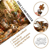 Sewing Cat Cottage Jigsaw Puzzle 1000 Pieces