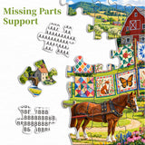 Quilt Farm Days Jigsaw Puzzle 1000 Pieces