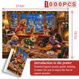 Christmas Sweater Paws Jigsaw Puzzle 1000 Pieces