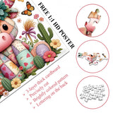 Patchwork Cow Jigsaw Puzzle 1000 Pieces