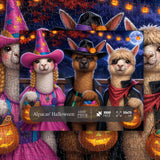Alpacas' Halloween Jigsaw Puzzle 1000 Pieces