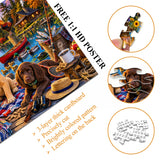 Lakeside Puppy Retreat Jigsaw Puzzle 1000 Pieces