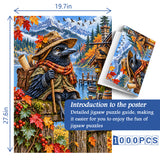 Raven Traveler Jigsaw Puzzle 1000 Pieces