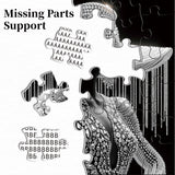 Gleaming Femme Jigsaw Puzzle 1000 Pieces