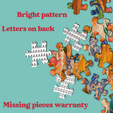 Girls' Tropical Holiday Jigsaw Puzzle 1000 Pieces