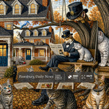 Pawsburg Daily News Jigsaw Puzzle 1000 Pieces