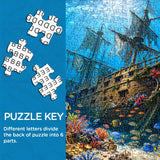 Sunken Treasure Jigsaw Puzzle 1000 Pieces