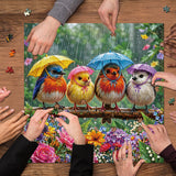 Rainy Birds Jigsaw Puzzle 1000 Pieces