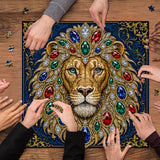 Gilded Lion Crest Jigsaw Puzzle 1000 Pieces