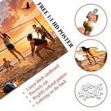 Fiery Beach Match Jigsaw Puzzle 1000 Pieces