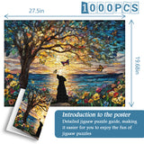 Dog and Butterfie Jigsaw Puzzle 1000 Pieces