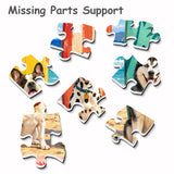 Pups' Surfing Day Jigsaw Puzzle 1000 Pieces