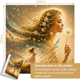 Flora of the Wind Jigsaw Puzzle 1000 Pieces