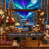 Christmas Sewing Nook Jigsaw Puzzle 1000 Pieces