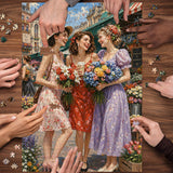 Blooming Beauties Jigsaw Puzzle 1000 Pieces