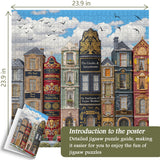 Literary Town Jigsaw Puzzle 1000 Pieces