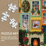 Christmas Window Jigsaw Puzzle 1000 Pieces