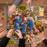 Sunset Porch Jigsaw Puzzle 1000 Pieces