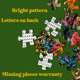 Rainforest Frog Swarm Jigsaw Puzzle 1000 Pieces