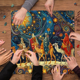 Starry Night Traveler Jigsaw Puzzle 1000 Pieces
