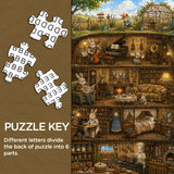 The Bunny Family Jigsaw Puzzle 1000 Pieces