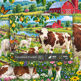 Farmyard Friends Jigsaw Puzzle 1000 Pieces