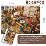 Christmas  Bakery Jigsaw Puzzle 1000 Pieces