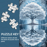 Tree of Mirror Jigsaw Puzzle 1000 Pieces