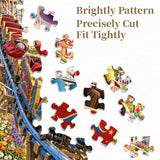 Rollercoaster Elders Jigsaw Puzzle 1000 Pieces