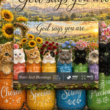 Purr-fect Blessings Jigsaw Puzzle 1000 Pieces