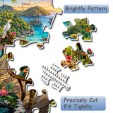 Tropical Retreat Jigsaw Puzzle 1000 Pieces